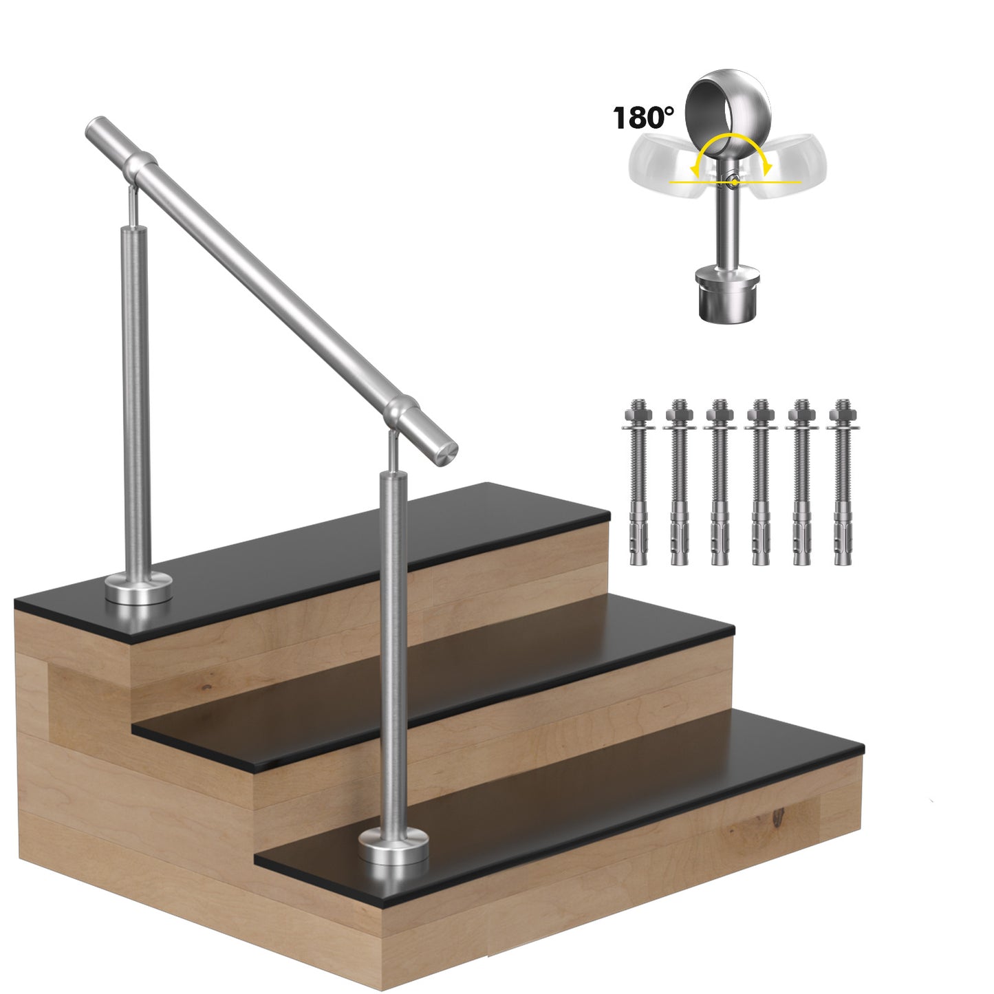 Hand Rails for Outdoor Steps