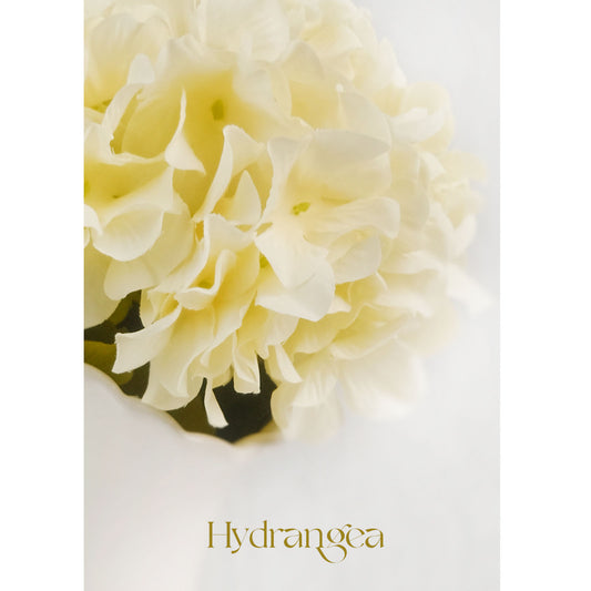 Artificial Hydrangea Flowers,3 Pack,48cm