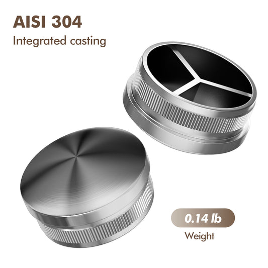 Stainless Steel End Cap,Round,Multiple Sizes