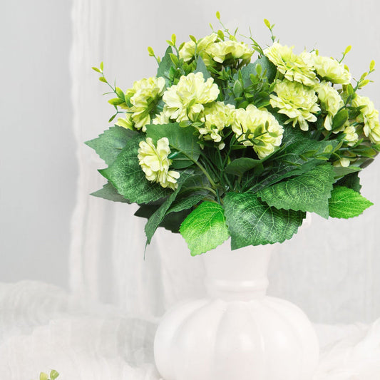 Artificial Green Chrysanthemum Flowers,48 cm