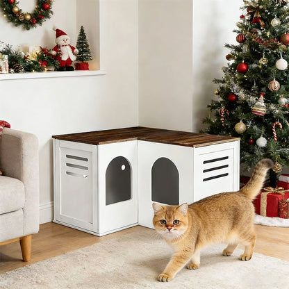 Indoor Corner Cat House