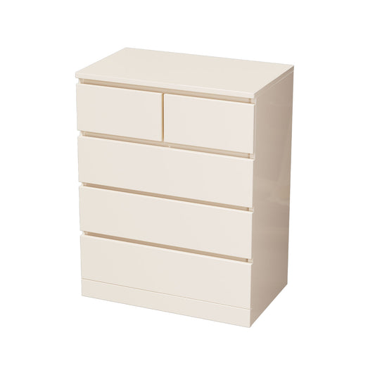 5 Drawer Chest,White