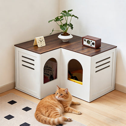 Indoor Corner Cat House