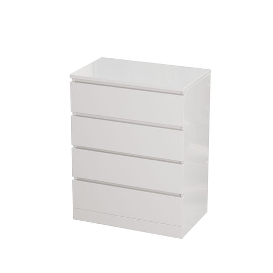 4 Drawer Dresser Chest ,White