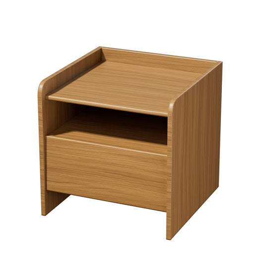 1 Drawer Nightstand,Wood