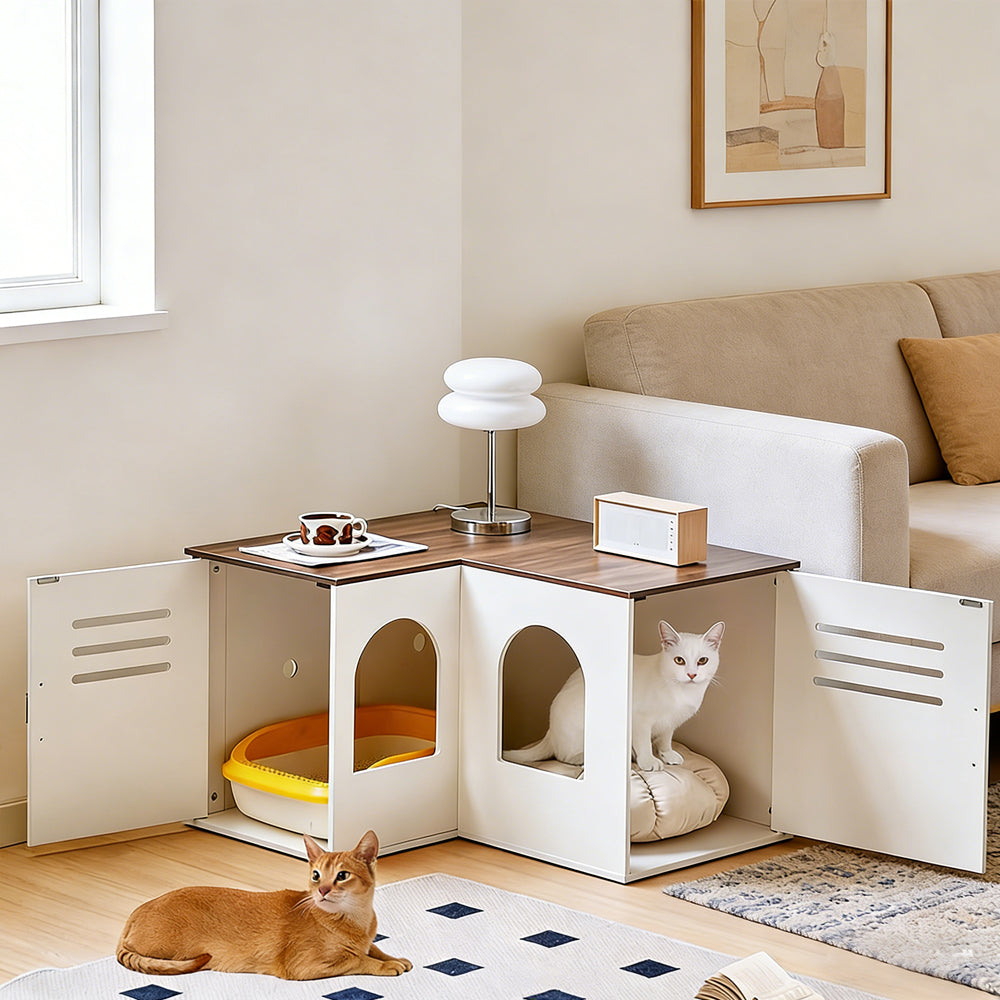 Indoor Corner Cat House