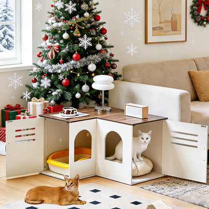 Indoor Corner Cat House