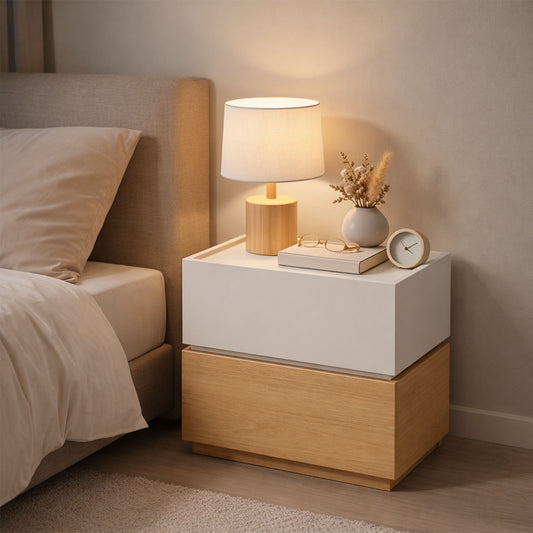 2 Drawer Nightstand,