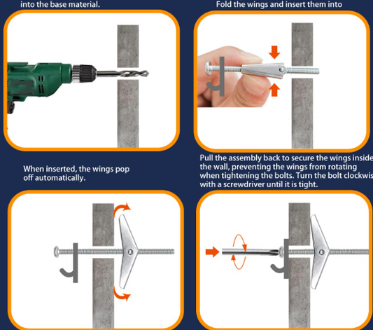 304 Stainless Steel Hollow Wall Anchor,M 5 *60 mm